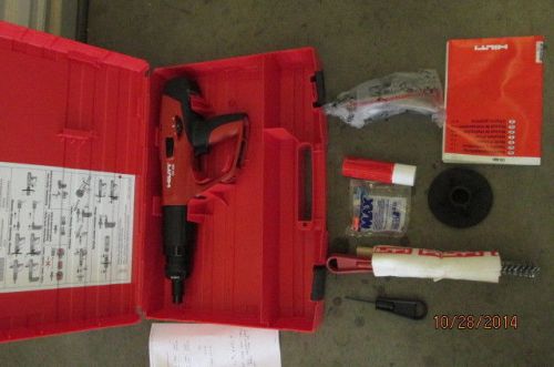 HILTI DX-460 F-8 CAL.27 powder actuated nail gun kit NEW (257)