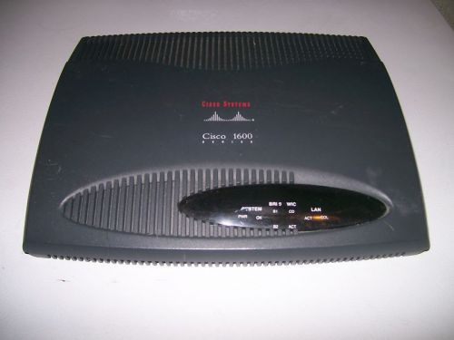 Cisco Systems 1600 Series Router 1604 As Shown