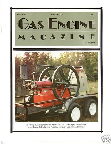 Victor gas engine - Cowanesque Valley Iron Works