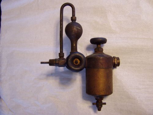 Vintage antique brass swift lubricator co oiler hit miss steam engine railroad for sale