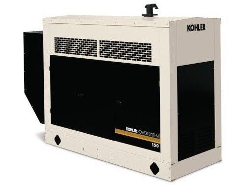 Kohler 25rzgb industrial natural gas generator - with enclosure for sale