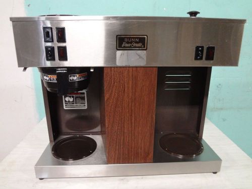 &#034; BUNN &#034; HEAVY DUTY COMMERCIAL POUR OVER COUNTER TOP COFFEE BREWER w/ 3 WARMERS