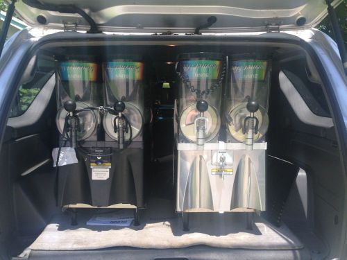 2 Bunn CDS 2 HP Frozen Drink Machines - Slush, Granita, Margarita Makers Ultra