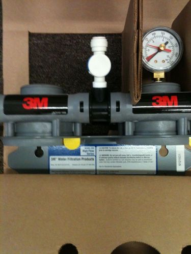 3M Water Filtration TWIN Manifold for HFXX series water filters, NEW in box
