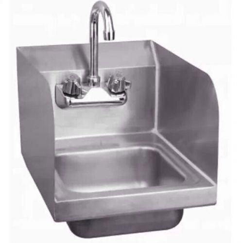 Wall Mount Hand Sink 12&#034; X 12&#034; with Side Splash Commercial Heavy Duty - NSF
