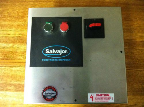 Salvajor Pre Wired Control Panel Model MSS-LD