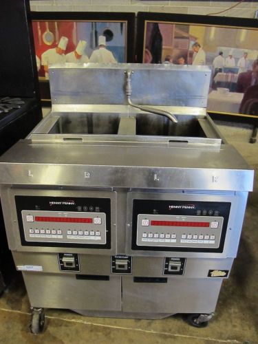 Henny penny ofg-322 natural gas double well open fryer model ofg322 for sale