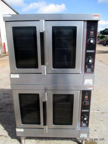 HOBART GAS HGC5  DOUBLE STACK CONVECTION OVEN