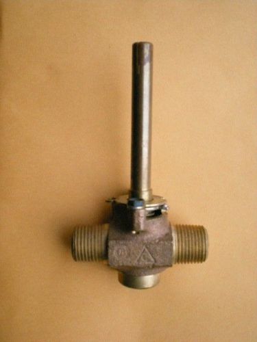 Range gas valve 8838 3/8&#034; mpt in/out, 1/4&#034; d-stem - on/off for sale