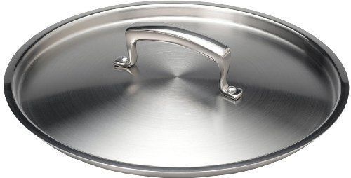 New browne foodservice 57 24124 18/10 stainless steel deep sauce pot and pan cov for sale
