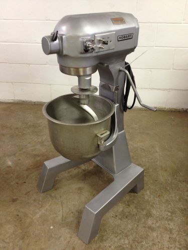 Hobart a-200-f dough working bakery mixing mixer w/ bowl and hook for sale