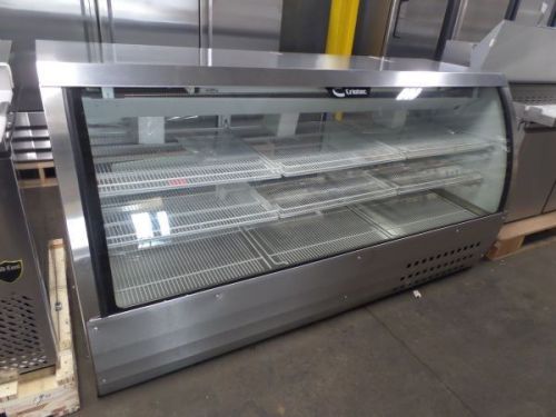 NEW!!! Criotec Curved Glass Self Contained Refrigerated Deli Display Case!!!