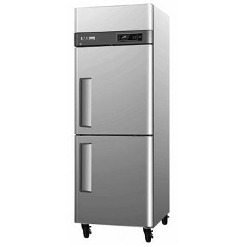 Turbo m3f24-2 reach-in freezer, 2 height stainless steel doors, 28-3/4&#034; &#034; wide, for sale