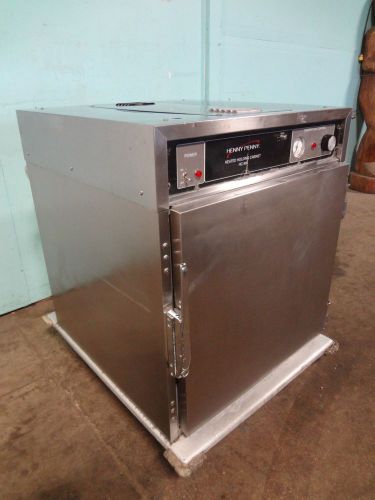 HEAVY DUTY COMMERCIAL &#034;HENNY PENNY&#034; ELECTRIC HEATED WARMER HOLDING CABINET CART