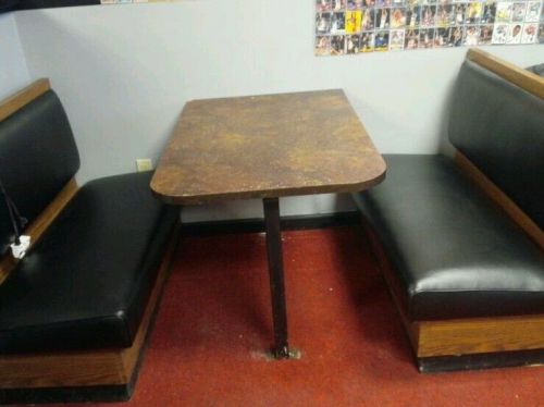 used restaurant single and double booths n tables