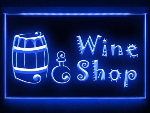 CD034 G Wine Shop Storage Pub Bar LED Light Sign