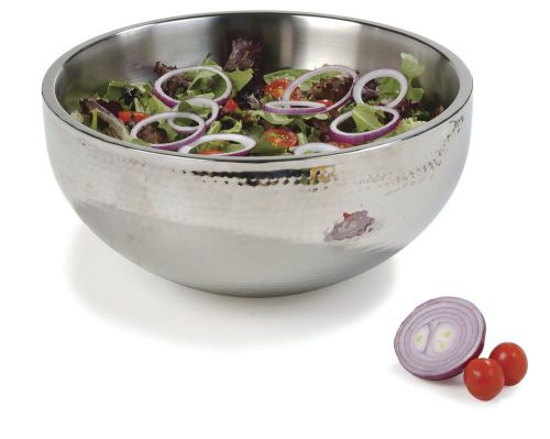 Carlisle 609204 Stainless Steel Dual Angle Bowl, 9.5 qt. Capacity, 6.5&#034; Heigh...