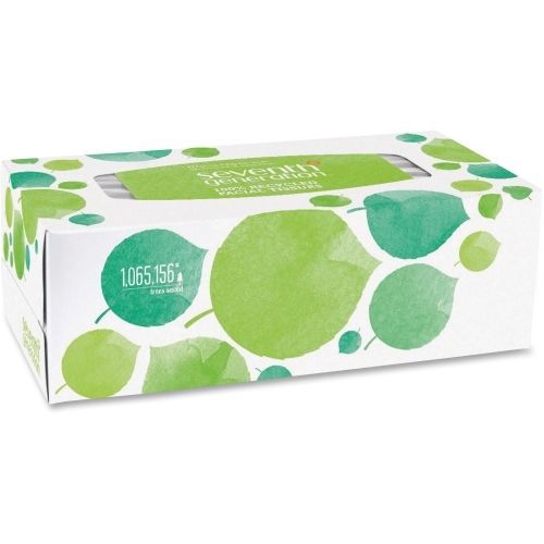 Seventh Generation 100% Recycled Facial Tissues - 2 Ply - 175 / Box - White