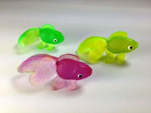 2&#034;  Goldfish  - in individual clear plastic capsules -     (250 Count)