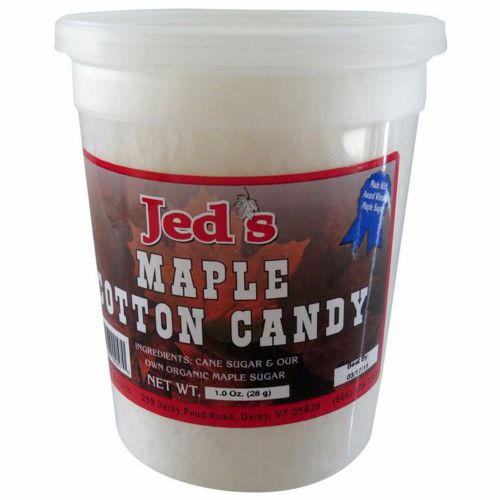 Jed&#039;s Vermont Made Maple Cotton Candy - Delicious Snacks
