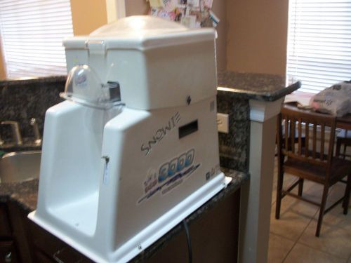 Snowie 3000 shaved ice snow cone sno ball machine 110 volts for sale