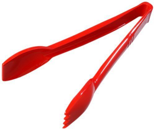 NEW Carlisle 460905 Carly Salad Tong  9.03-Inch  Red