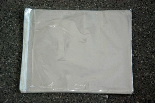 100 NEW CLEAR CELLOPHANE RESEALABLE BAGS 12&#034; X 15.75&#034; The envelope part is 14&#034;