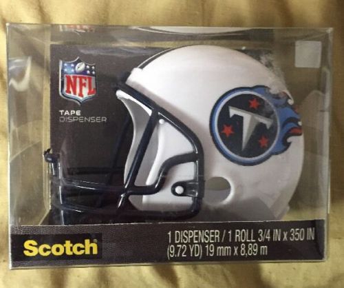 NFL HELMET  Tape Dispenser ~ New Tennessee Titans Football Helmet ~ Great Gift