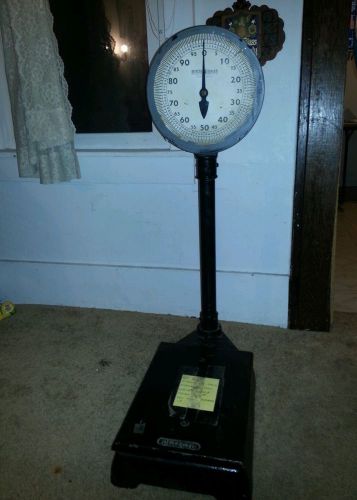 Detecto vintage  scale weight capacity 100 pounds
