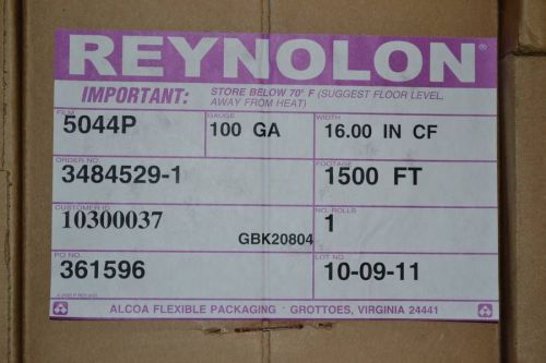 16&#034; x 1500&#039; 100 gauge reynolon 5044 p shrink film for sale