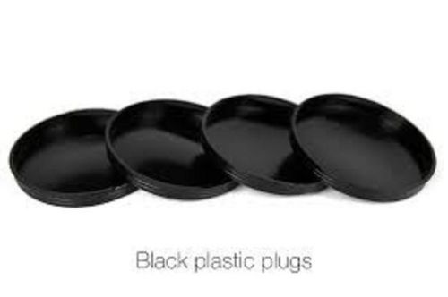 Plastic End Caps black for Kraft Mailing Tubes 6&#034; - NEW 250 pcs