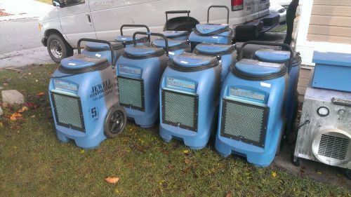 Mold remediation water damage equipment. dehumidifiers, hepa air scrubbers for sale