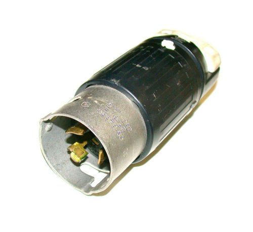 Hubbell twist-lock male plug  250 vac 50 amp model cs-8265c for sale
