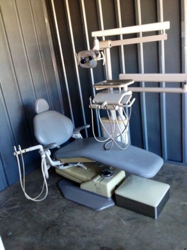 A-Dec  1021 Dental Chair with Cascade Delivery Unit, Rear Assistant Arm  &amp; Light