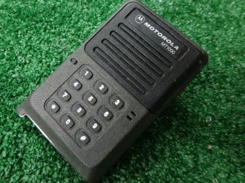 Motorola MT1000 VHF UHF 99 channel Portable Radio DTMF front panel  #F