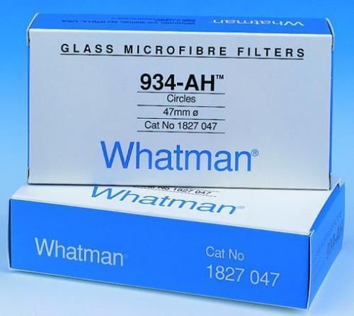 Whatman 934-ah  glass microfiber filters 47mm, 100 circles  new for sale
