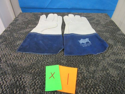 BRAHMA QUALITY TIG WELDING WELDER SIZE 11 PROTECTIVE LEATHER GLOVES NEW