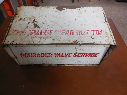 Scovill Schrader Valve Service Metal Display / Storeage Unit