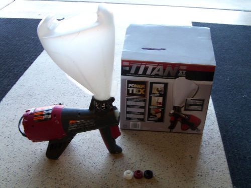 Titan powertex texture   hopper gun for sale