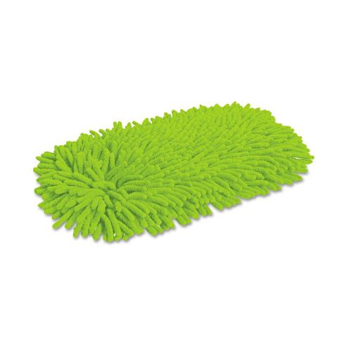 Quickie home pro soft &amp; swivel dust mop refill microfiber chenille green new for sale