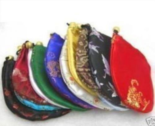 WHOLESALE 50pcs China Silk Jewelry Pouches