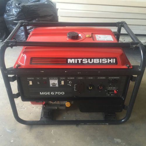 Mitsubishi mge6700 generator for sale