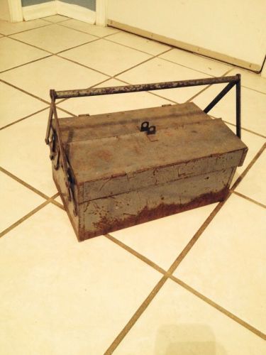 Vintage Tool Box Cantilever  pat. no 167548