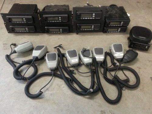 Kenwood TK-6110 VHF Lo Band Radios with speaker and Mics