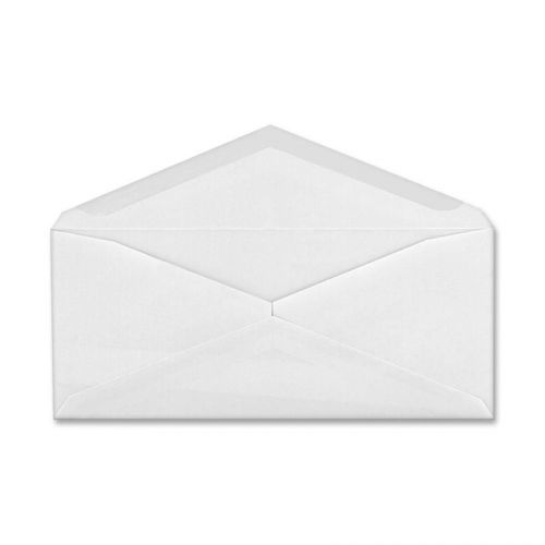 100 business envelopes, no 10,  4-1/8&#034;x9-1/2&#034;,  white gummed top flight for sale