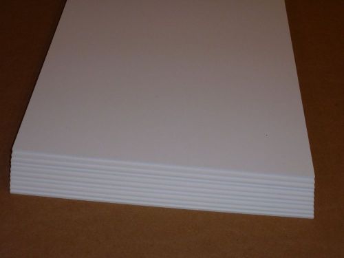 Sytrene polystyrene plastic sheet primex 3pcs .020&#034; x 7&#034; x 12&#034; vacuum forming for sale