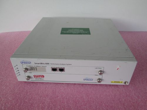 Spirent SmartBits 600 Performance Analysis System LAN-3102A 10/100 Base-T card