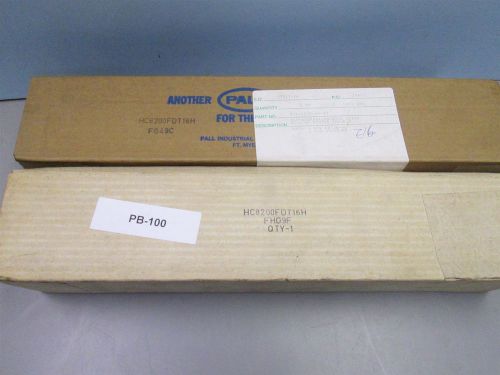 New Pall Filter HC8200FDT16H New In box