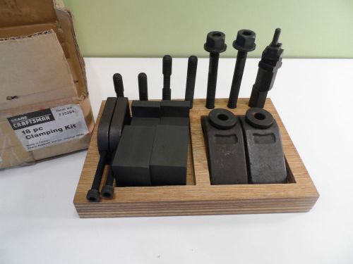 Machinist milling tool: craftsman 18-pc clamping kit #25269 for sale