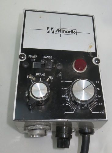 Minarik speed control sl15, use with 115vdc 1/50th hp shunt wound motor for sale